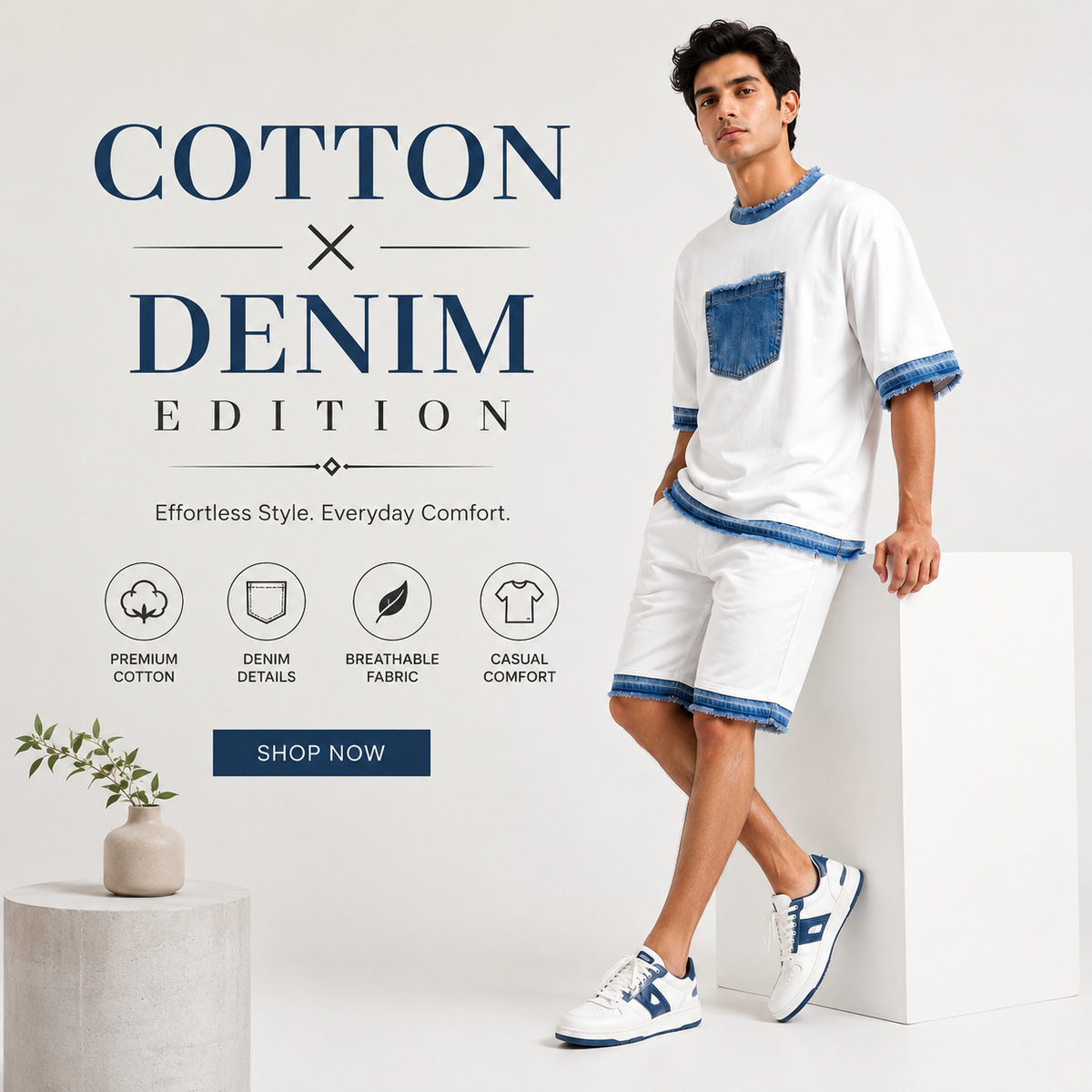 COTTON MEET DENIM