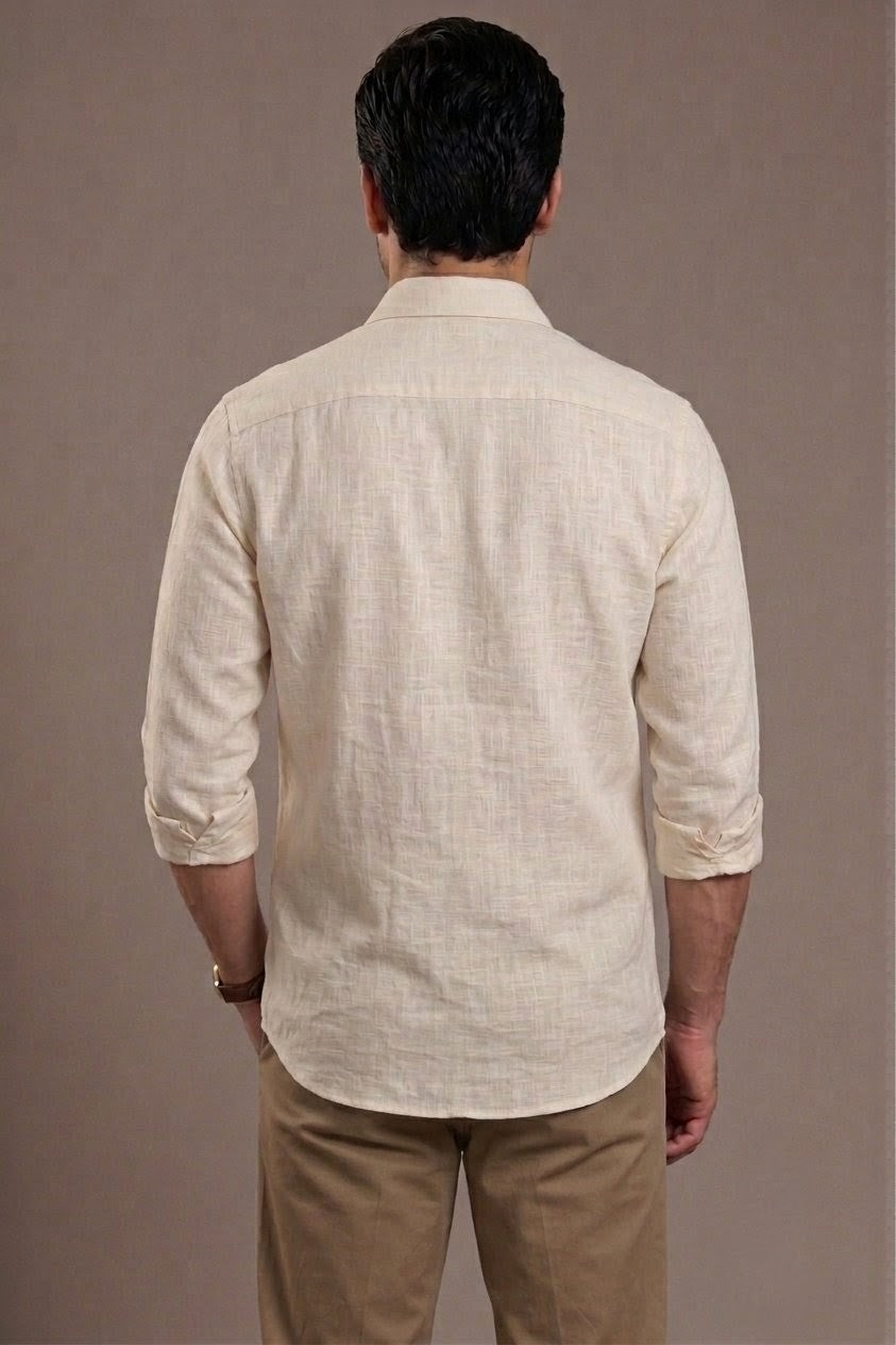 RARE RASU Luxe Linen Utility Shirt