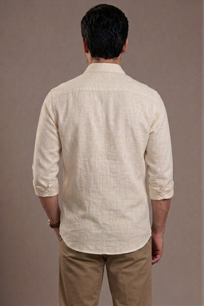 RARE RASU Luxe Linen Utility Shirt